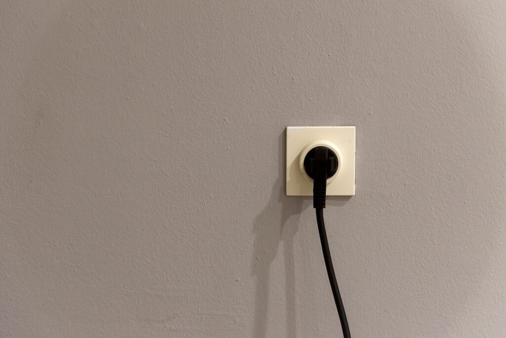 A single plug in a wall socket, since cutting power here is what a washing machine reset actually is